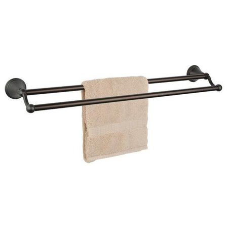 TEMPLETON Bay Hill 24 in. Double Towel Bar; Oil Rubbed Bronze TE63993